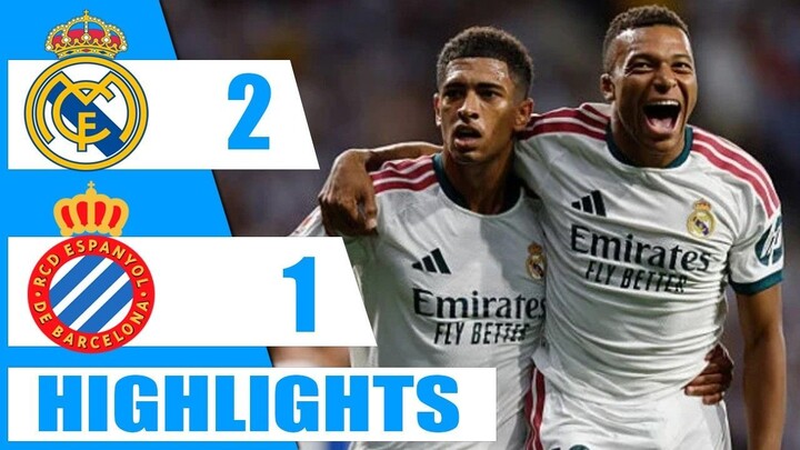 Real Madrid vs Espanyol 2-1 All Goals & Extended Highlights 2026
