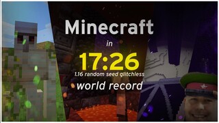 Former World Record - Minecraft 1.16 Speedrun [17:26]