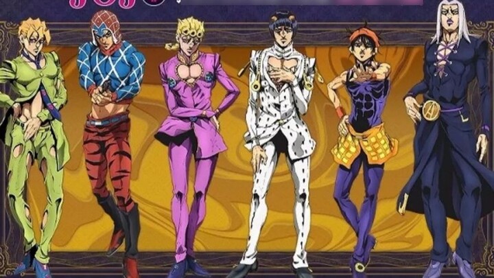 [Jojo's Bizarre Adventure 5 Mixed Cuts] Utusan pengganti berhenti berpikir dan mulai menari, mari ki