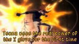 Tsuna uses the real power of the X glove for the first time