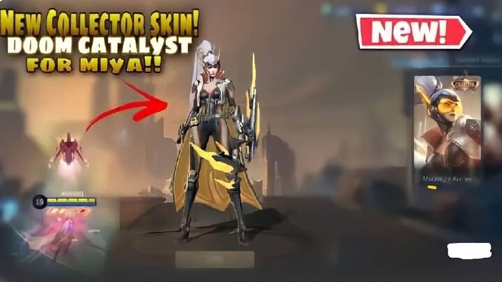 New! Miya's Collector skin!!! Doom Catalyst | Ang angass!!