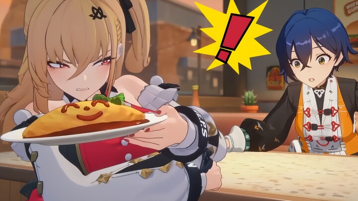 【Nasi Telur Adalah Keadilan】Siapa yang bisa menolak Sif yang bergoyang-goyang heboh hanya demi nasi 