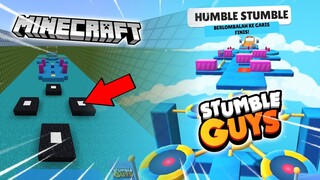 STUMBLE GUYS TAPI AKU MENCOBANYA DI GAME DI MINECRAFT ! What ? mirip bener ! 😱