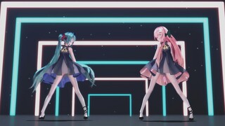 [MMD/Hatsune Miku, Megurine Rika] Shimo Dance Hall/ワールズエンド・ダンスホール