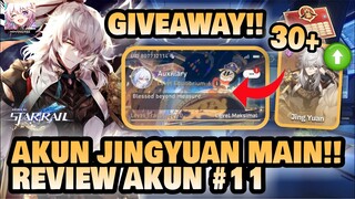 JINGYUAN GA SEBURUK ITU??! Akun Jingyuan Main!! 🤔 | Review Akun #11 Honkai: Star Rail