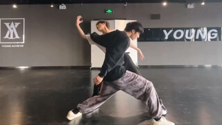 超绝舞担合作！丁程鑫刘耀文《山海经》练习室+两人评价