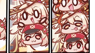 【Fluorescent Four Grid】Lauma doesn't want the sun, she just wants to form a lifelong girl moon team🌙