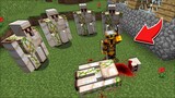 Minecraft HELP FIND MURDER MYSTERY SUSPECT FOR THE DEAD GOLEM MOD / DANGEROUS MOBS !! Minecraft Mods