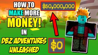 How to Make Money in Anime Rifts DBZ Adventures Unleashed