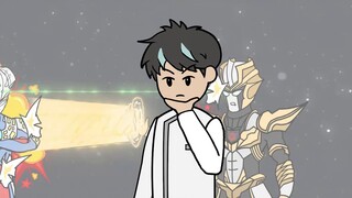 A little golden man suddenly appeared in the world of Tiga? Zero: This script is wrong!