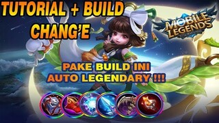 BUILD RAHASIA CHANG'E OP BANGET !! LANGSUNG AUTO LEGENDARY - MOBILE LEGENDS