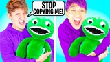 LankyBox COPYING MY BEST FRIEND ALL DAY Challenge In GARTEN OF BANBAN!? (FUNNY MOMENTS)