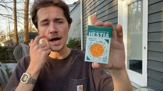 Smoking a Hestia "Viridis Form" Menthol Cigarette - Review