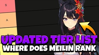 UPDATED HUNTER TIER LIST! MEILIN ADDED & FEW ADJUSTMENTS! [Solo Leveling: Arise]