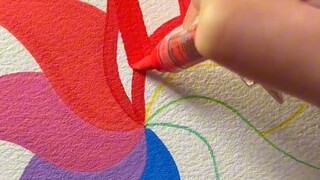 Bút Acrylic | Tôi thích cảm giác mực lan tỏa trên giấy
