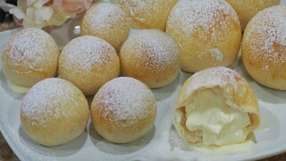 ฮอกไกโดมิลด์บัน นวดมือนุ่มมาก ไส้นมฮอกไกโดละมุนๆ  Hokkaido Milk Bun