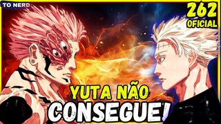 🥵YUTA ESTÁ PASSANDO APUROS CONTRA SUKUNA MAS... JUJUTSU KAISEN 262 OFICIAL