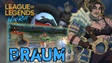 My shield is my sword - Braum || Wild Rift