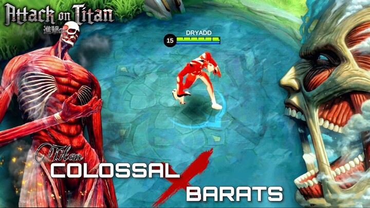 COLOSSAL TITAN X BARATS, RUMBLING IS COMING⁉️🔥