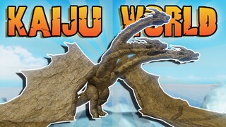 THE GHIDORAH REMAKE UPDATE! | UPDATE SHORT LOOK | Roblox Kaiju World