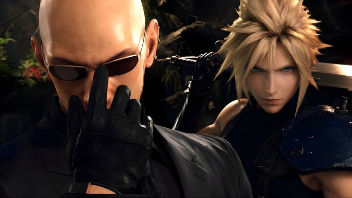 #KompetisiKreasiUnggahan7 Cloud dan Aerith di Hadang Rude Botak!