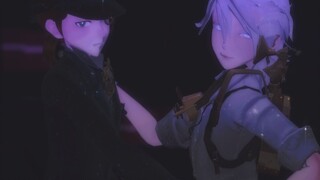 【第五人格MMD】你的眼神那么明显……我可是全部清楚哦？——危险派对【兵狱组】【灵犀妙探x推理先生】