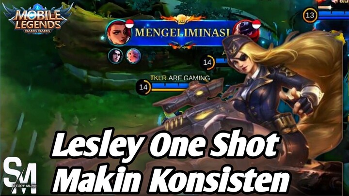Lesley One Shot Makin Konsisten ❗❗ Sekali Tembak Langsung Tumbang🔥🔥