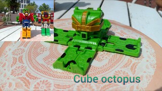 Zyuohger minipla cube octopus 🐙 phụ kiện hình
