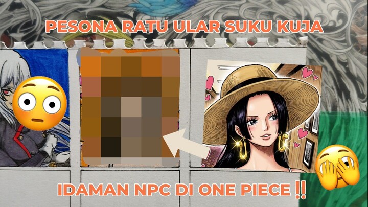 PALING CANTIK SEAMAZON LILY😘 | Draw Boa Hancock Dari OP