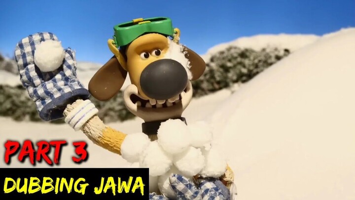 DUBBING JAWA SHAUN THE SHEEP (musim salju part 3)