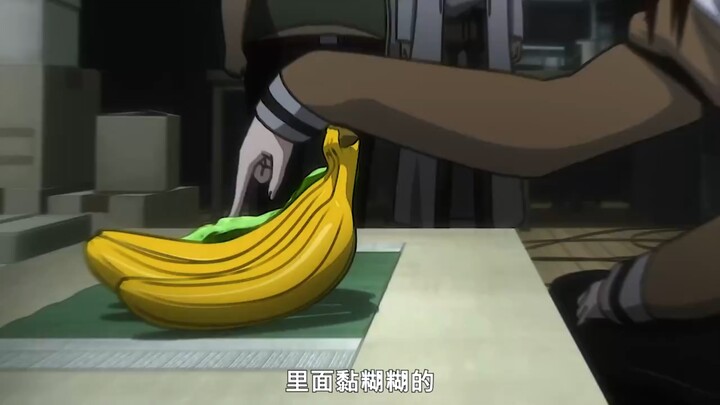 你要是肚子饿了，我的香蕉可以给你吃