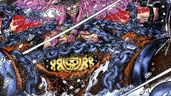 Luffy Hampir Pingsan Karena Borgol Batu Laut Loki