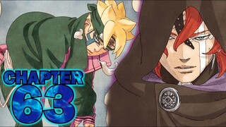 Review Ch.63 - Boruto mengaktifkan Byakugan dan Karma - Pertarungan Karma Putih Vs Karma Boruto!