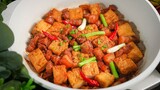 Đừng chỉ kho thịt, làm món này ăn ngon hơn hẳn mà đỡ ngán hơn nhiều | Caramelized pork tofu recipe
