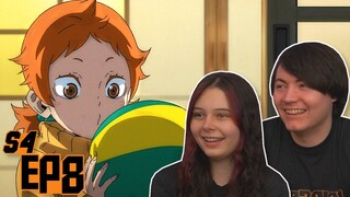 PRACTICE MATCH COMPLETE! | Haikyuu!! Season 4 Episode 8 Reaction & Review!