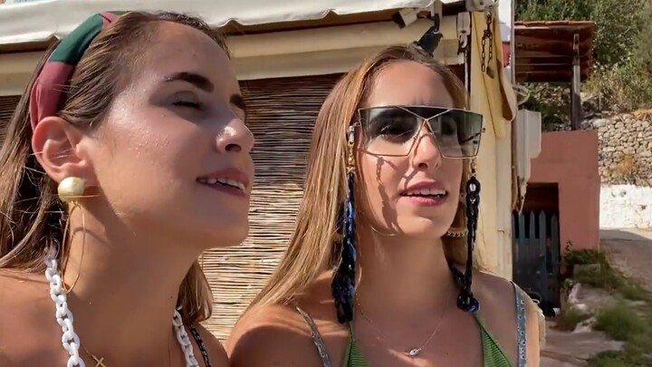 Vlog | We live in the pink house where Dilraba travels slowly in Greece PART 1