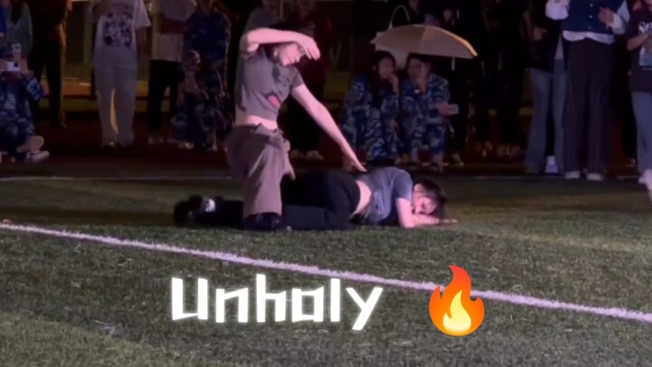 คู่สาวแกร่ง Unholy/เต้นประกอบโดย Hai Xuan Xiao Qing/แรงสุดสะใจ/มหาวิทยาลัยเจียงฮั่น