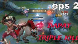 Main pake popol lagi dapat Triple Kill berapa kali?