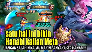 Rahasia terbesar Hanabi di rank Mythic, LANING PHASE pun menang  #mobilelegends #tutorialHanabi