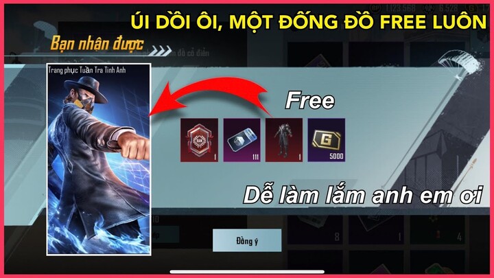 HƯỚNG DẪN NHẬN TRANG PHỤC HUYỀN THOẠI VĨNH VIỄN VÀ MỘT ĐỐNG VÉ QUAY FREE || PUBG MOBILE