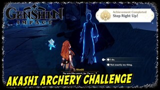 Akashi Archery Challenge | Genshin Impact | Step Right Up Achievement