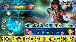 Next New Hero Mathilda Gameplay - Mobile Legends Bang Bang