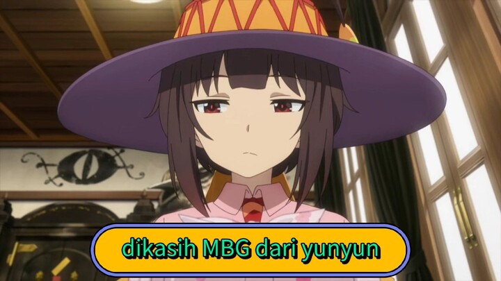#KompetisiKreasiUnggahan5, Megumin dikasih bekal ama Yunyun