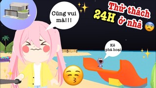 THỬ THÁCH 24H CHỈ Ở TRONG NHÀ 😨 GẶP KẺ PHÁ HOẠI 😡 | PLAY TOGETHER