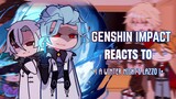 💙✨ Genshin Impact Reacts to Fatui A Winter night's Lazzo || Gacha Club || Genshin Impact