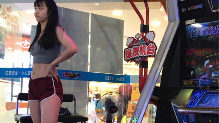 【Ukeylee】120斤差点没把跳舞机踩坏！itzy—ICY跳舞机上机！