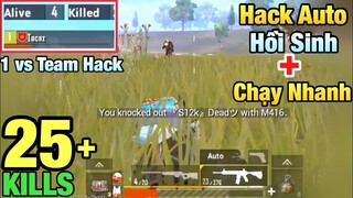 [PUBG Mobile] Đại Chiến Takaz với Team Cuối Hack | Tự Động Hồi Sinh Khi Bị Knock | T98
