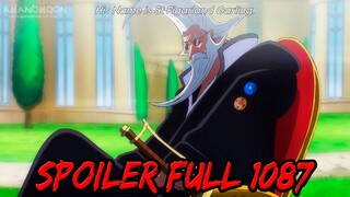 ONE PIECE 1087 (SPOILER FULL) | Sacos de buques (DESCONTROLADISIMOOOO XDDD)