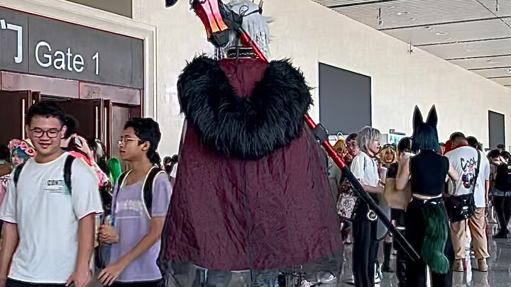 นิทรรศการการ์ตูน Nanning Xia Dian บุคลิกภาพที่ห้า Night Watch Cos