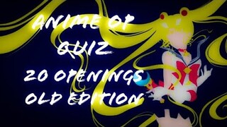 Blind Test Anime - 20 Openings [Old Edition]